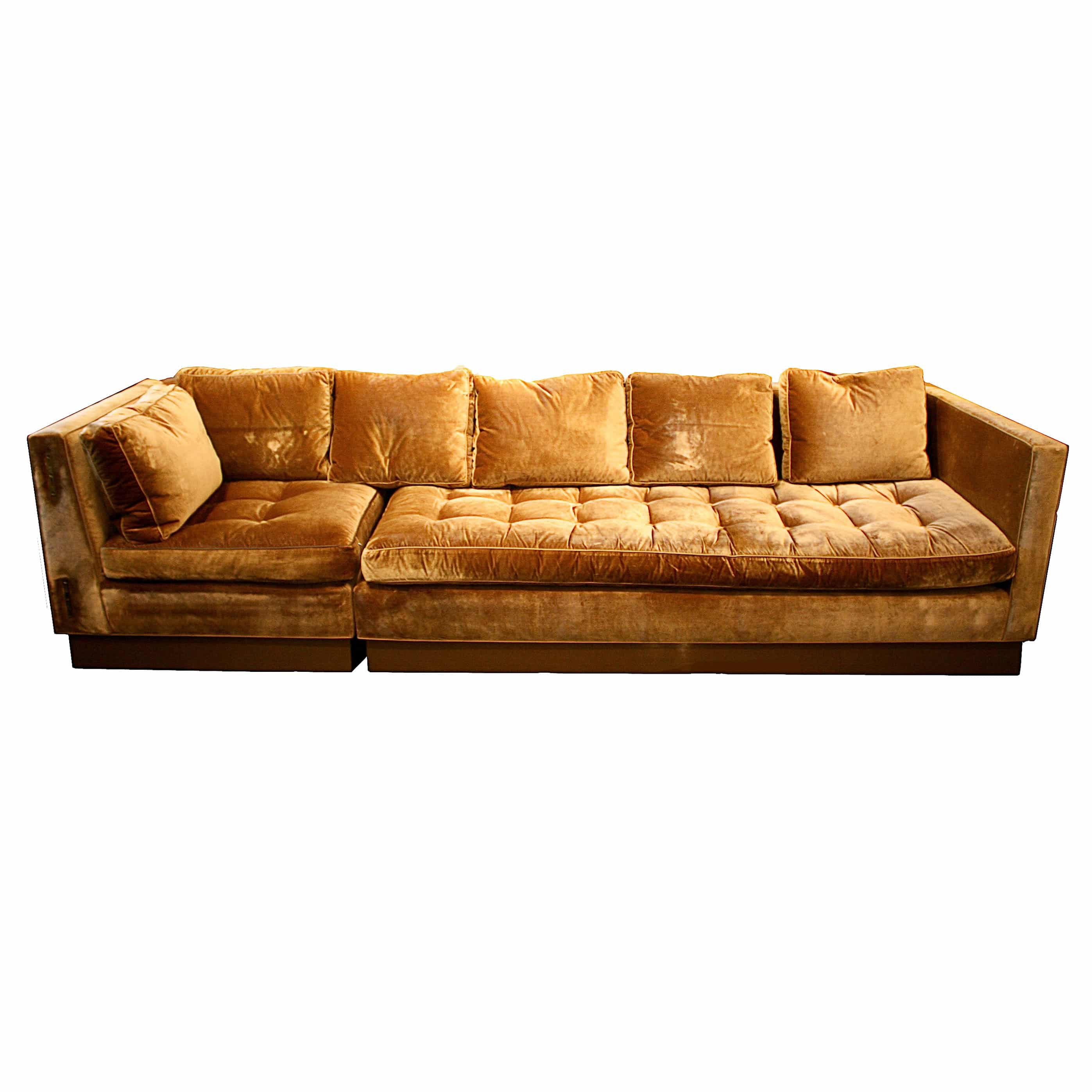 Gold Velvet Sofa u2013 TheSofa