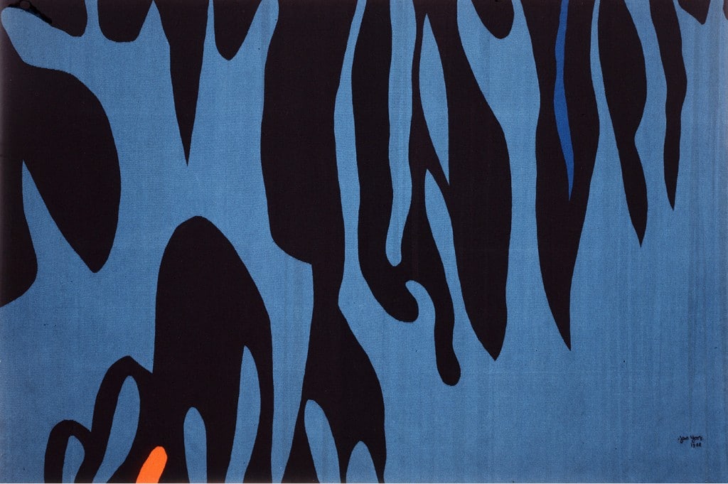 “Jungle”, Monumental Wool Tapestry by Jan Yoors, 1968