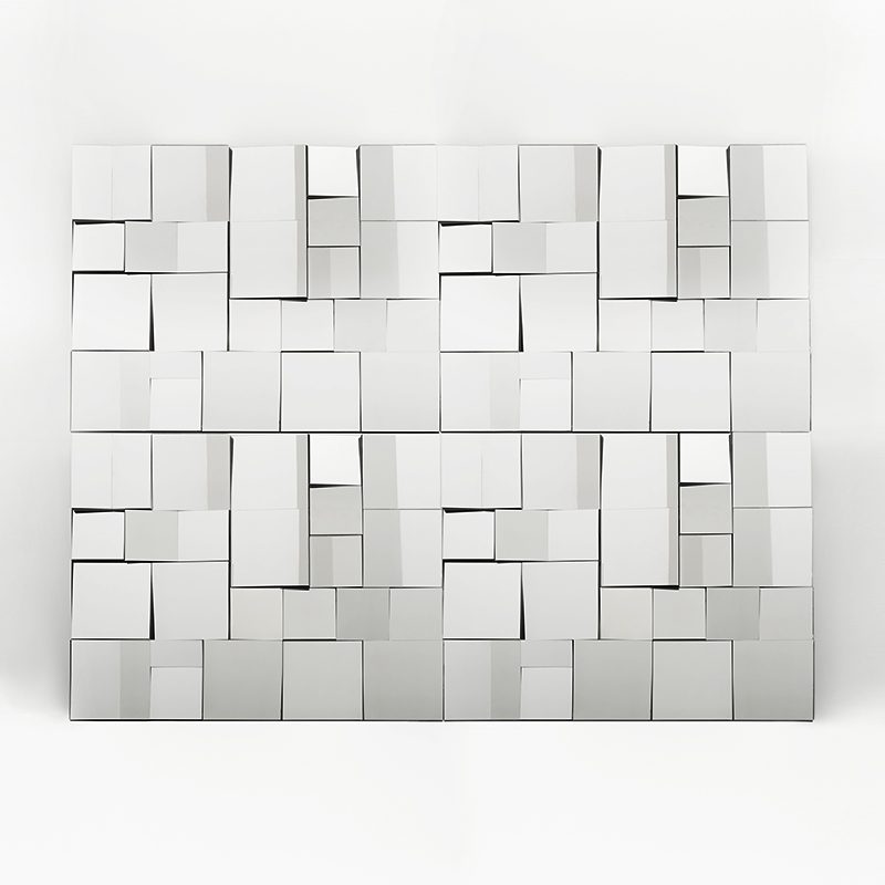 Neal Small Monumental Mirrored Wall Sculpture Usa C 2000 Todd Neal Small Monumental Mirrored Wall Sculpture Usa C 2000
