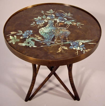 Round Low Occaisonal Table By Philip, Round Table La Verne