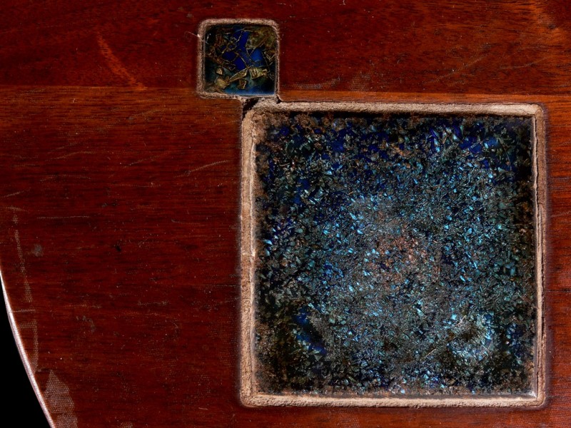 Edward Wormley Dunbar Rare End Table with Tiffany Tiles