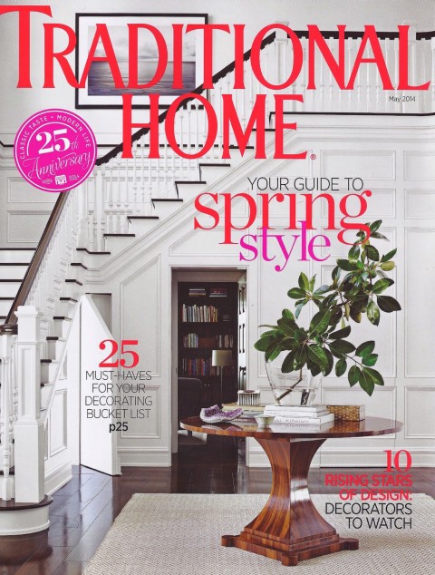 Traditional Home Magazine Cover May 2014