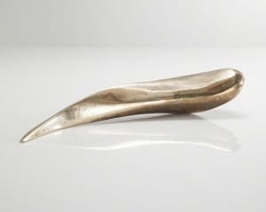 Rogan Gregory Sculptural medium centaur horn form in bronze, 2015 R & Company