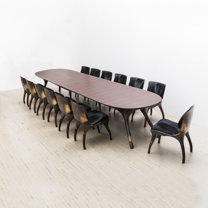 Alex Roskin Monumental Dining Table Usa 2018 Todd