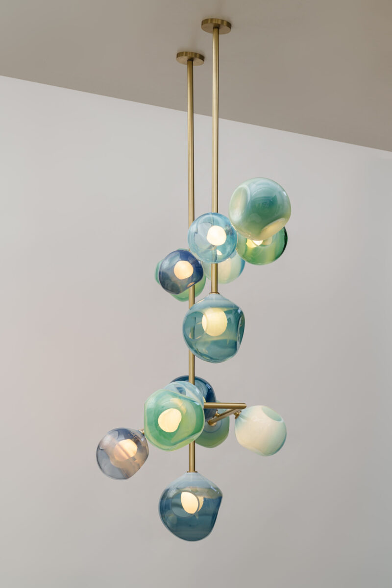 Jamie Harris, Circles and Lines Chandelier VIII, USA, 2025 - Todd